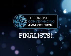 Image of the British Conveyancing Awards 2026 logo and the word "finalists".