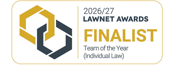 LawNet Awards 2026/27 – Team of the Year (Individual Law) - Private Client Team